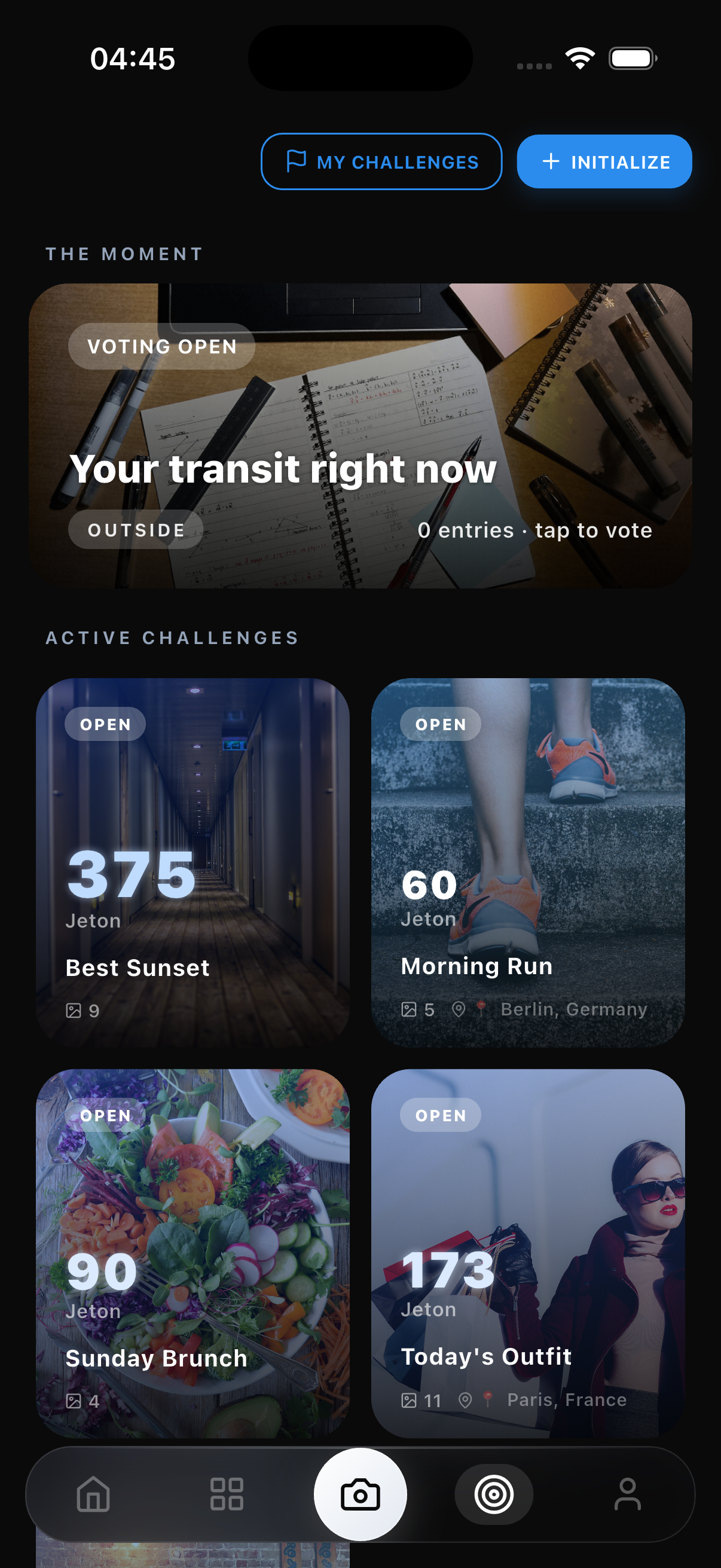 Rawly — The Moment is voting and active challenges open for submissions